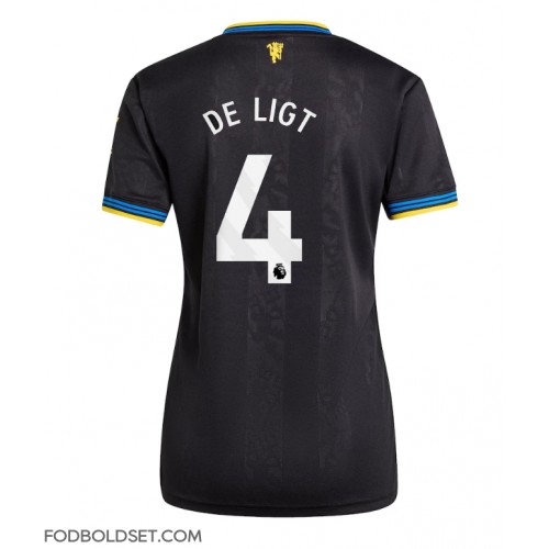 Manchester United Matthijs de Ligt #4 Tredjetrøje Dame 2025-26 Kortærmet